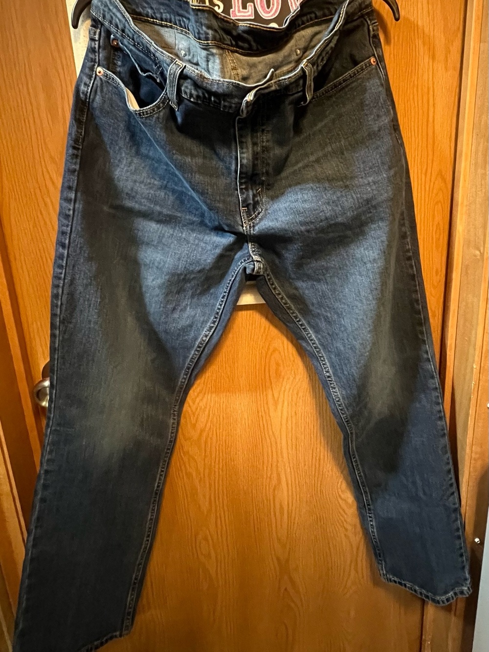 Levi’s Men’s Classic Dark Blue Jeans - Comfortable Everyday Fit